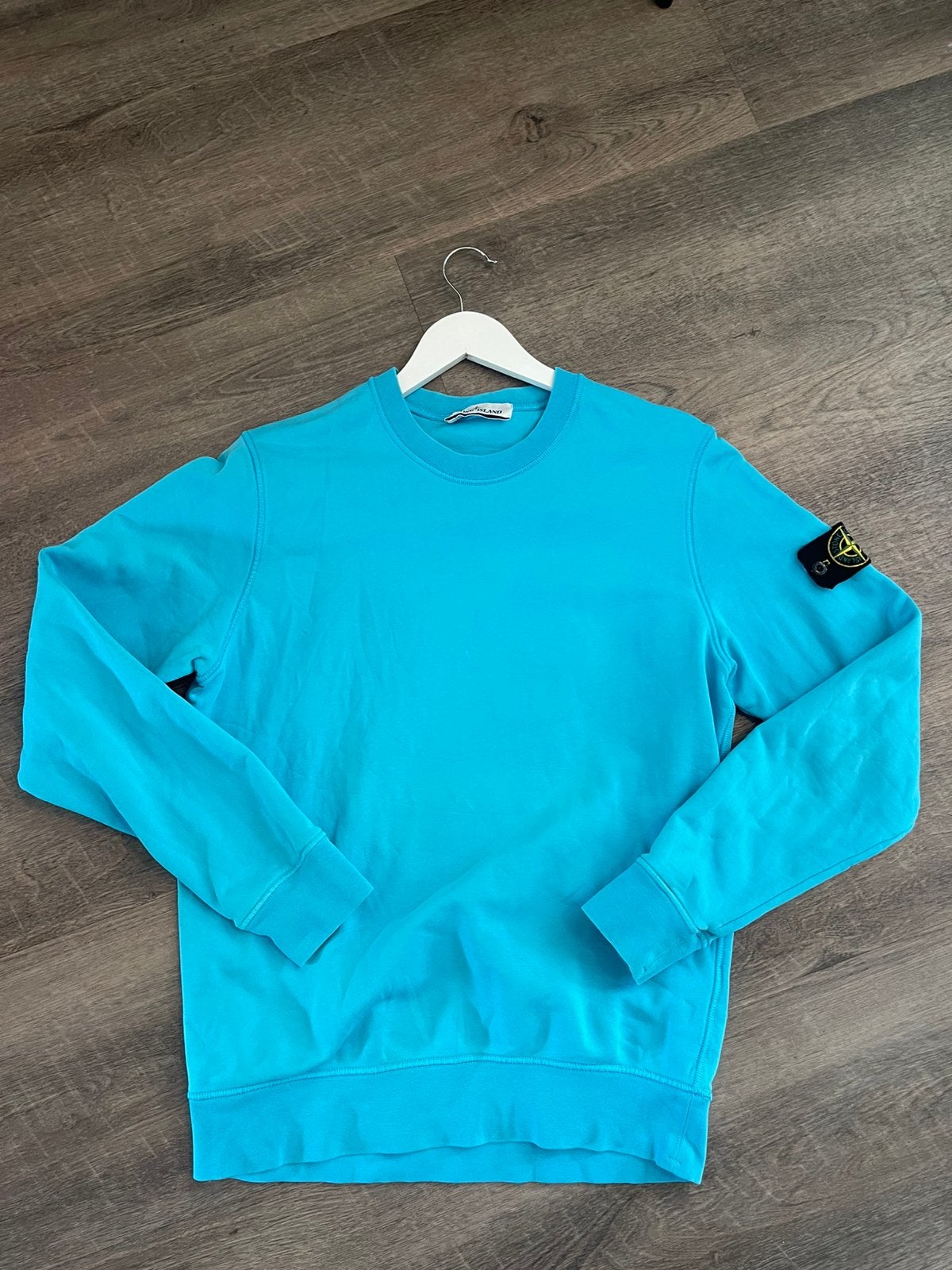 Stone Island trui maat M blauw, Ophalen of Verzenden, Zo goed als nieuw, Maat 48/50 (M), Blauw