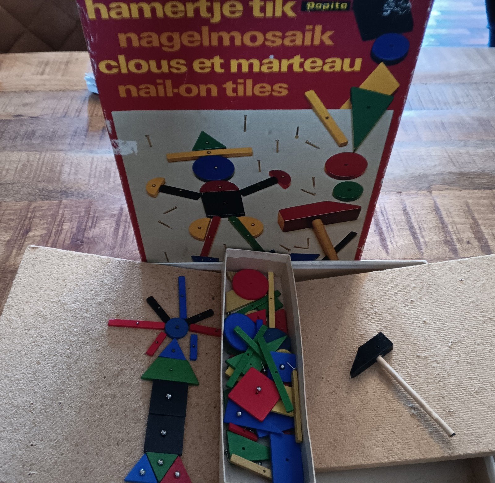 Vintage Hamertje tik, Ophalen of Verzenden, Gebruikt, Overige typen