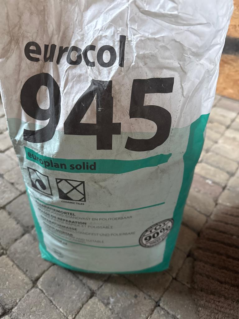 Eurocol 945 Europlan Solid reparatiemortel, Overige typen, Nieuw, 10 m² of meer, Overige materialen