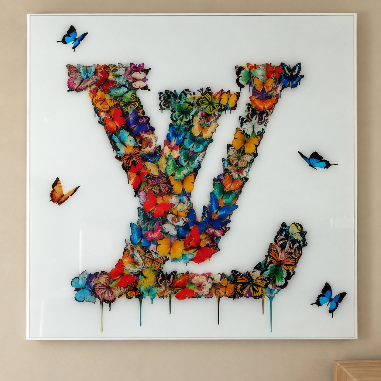 CobraArt Chloe Rox“Lets Gather”100x100|Limited Edition 16/75, Ophalen, 3D-effect, Overig onderwerp
