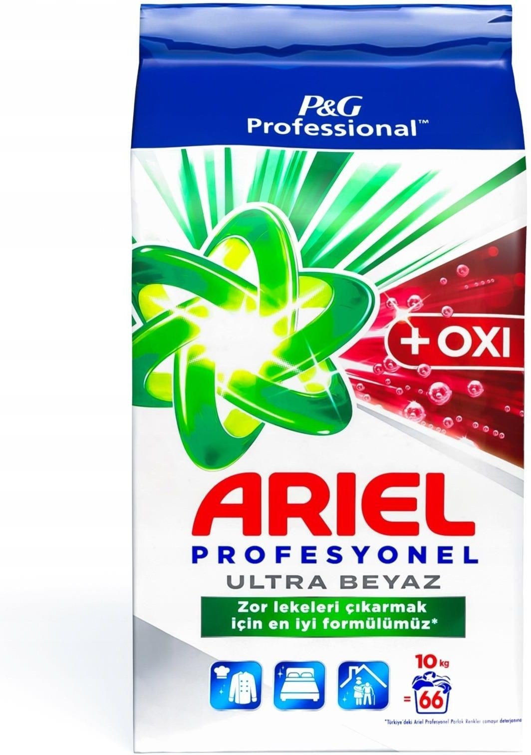 Ariel Professional Ultra Wit Wasmiddel Poeder 10kg, Ophalen of Verzenden, Schoonmaakmiddel
