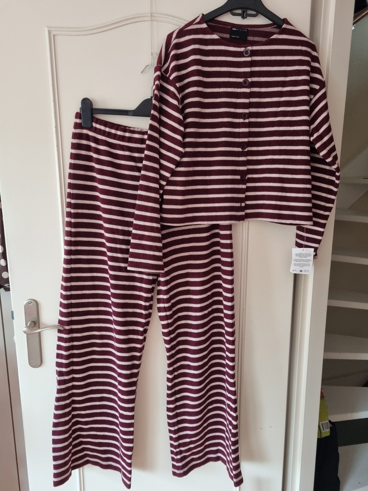 ASOS DESIGN gestreepte loungewear set - Nieuw met kaartjes, Maat 38/40 (M), ASOS DESIGN, Nieuw, Ophalen of Verzenden
