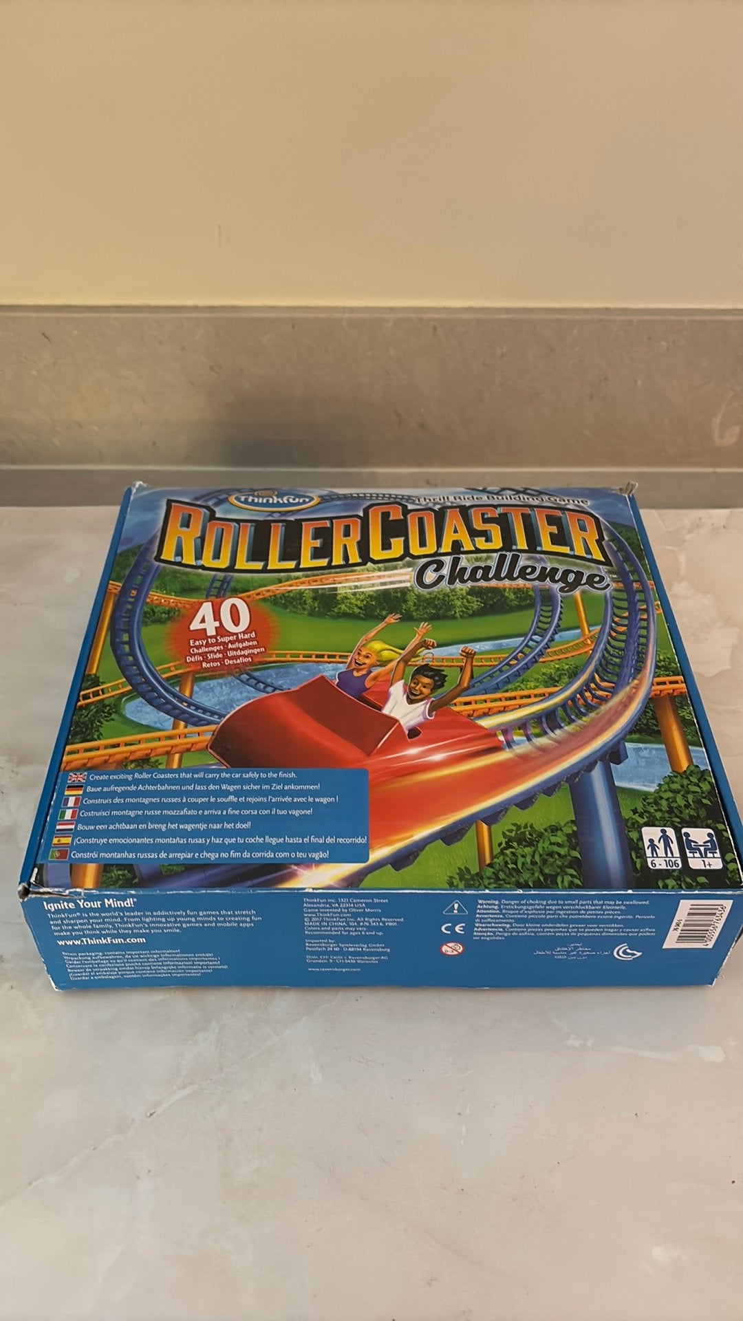 Thinkfun Rollercoaster, Kinderen en Baby's, Ophalen of Verzenden, Zo goed als nieuw, Bouwen