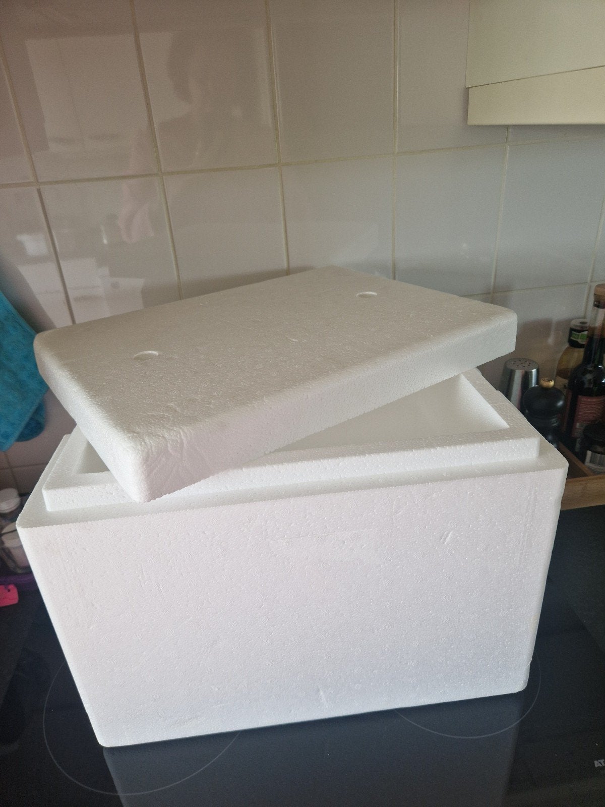 3 stuks Isolatiebox van piepschuim - nieuw 40x30x30, Nieuw, Ophalen of Verzenden, 5 – 50, Minder dan 50 cm
