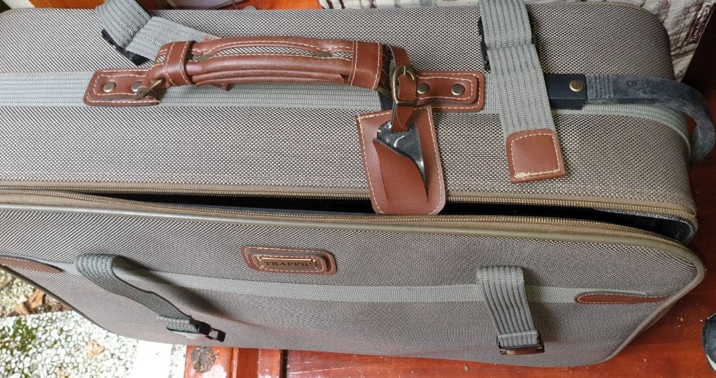 2 Reiskoffer set merk Traffic, goede staat, wielen, Gebruikt, 70 cm of meer, Minder dan 35 cm, Zacht kunststof