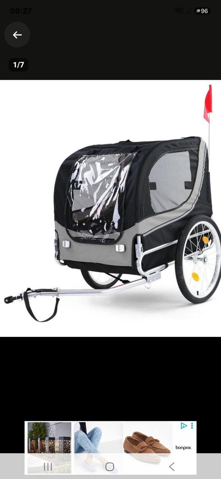 honden fietskar, Ophalen, Nieuw, Hondenkar, 20 tot 40 kg