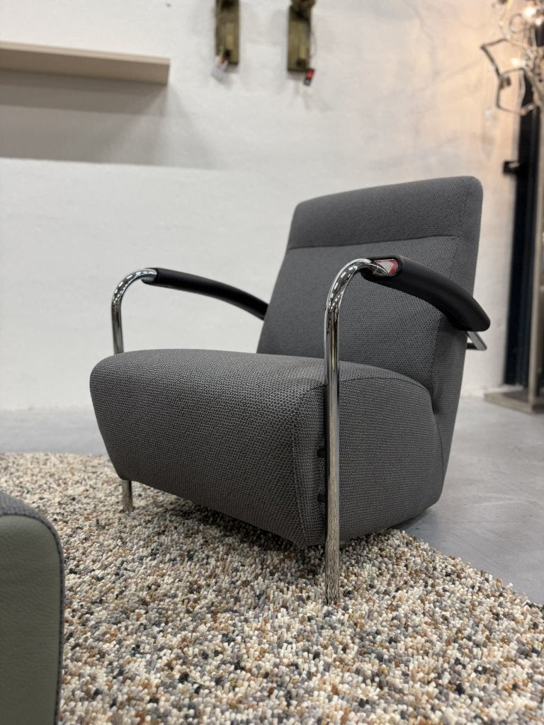 Nieuw Leolux Scylla Fauteuil hoge Rug Design Stoel Poef