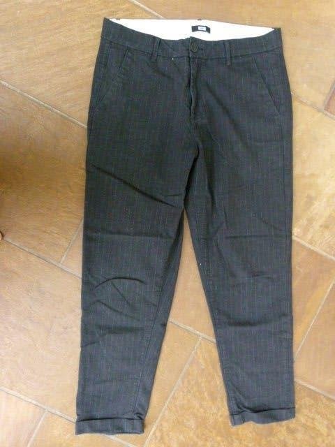 WE grijze pantalon krijtstreep, maat W32 L34 M, WE, Maat 48/50 (M), Ophalen of Verzenden, Zo goed als nieuw