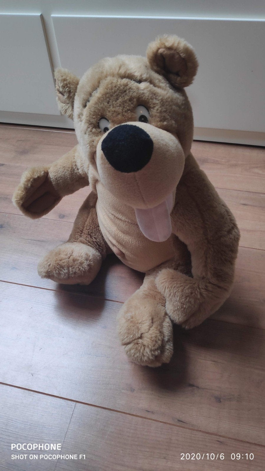 Grote knuffelbeer met grappige tong, Ophalen, Overige merken, Overige karakters, Beer