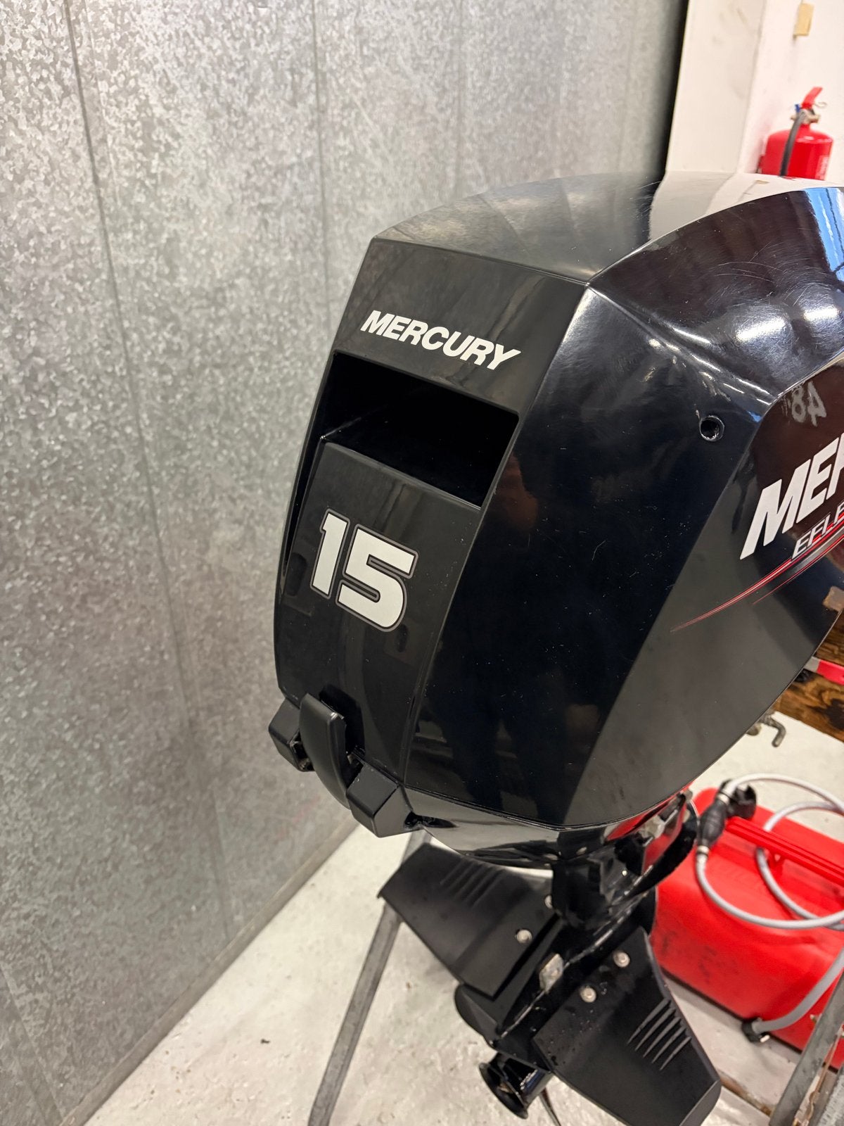 Mercury 15 Pk kortstaart uit 2020 met elektrische start, Watersport en Boten, Ophalen, 10 tot 30 pk, Met afstandsbediening, Zo goed als nieuw