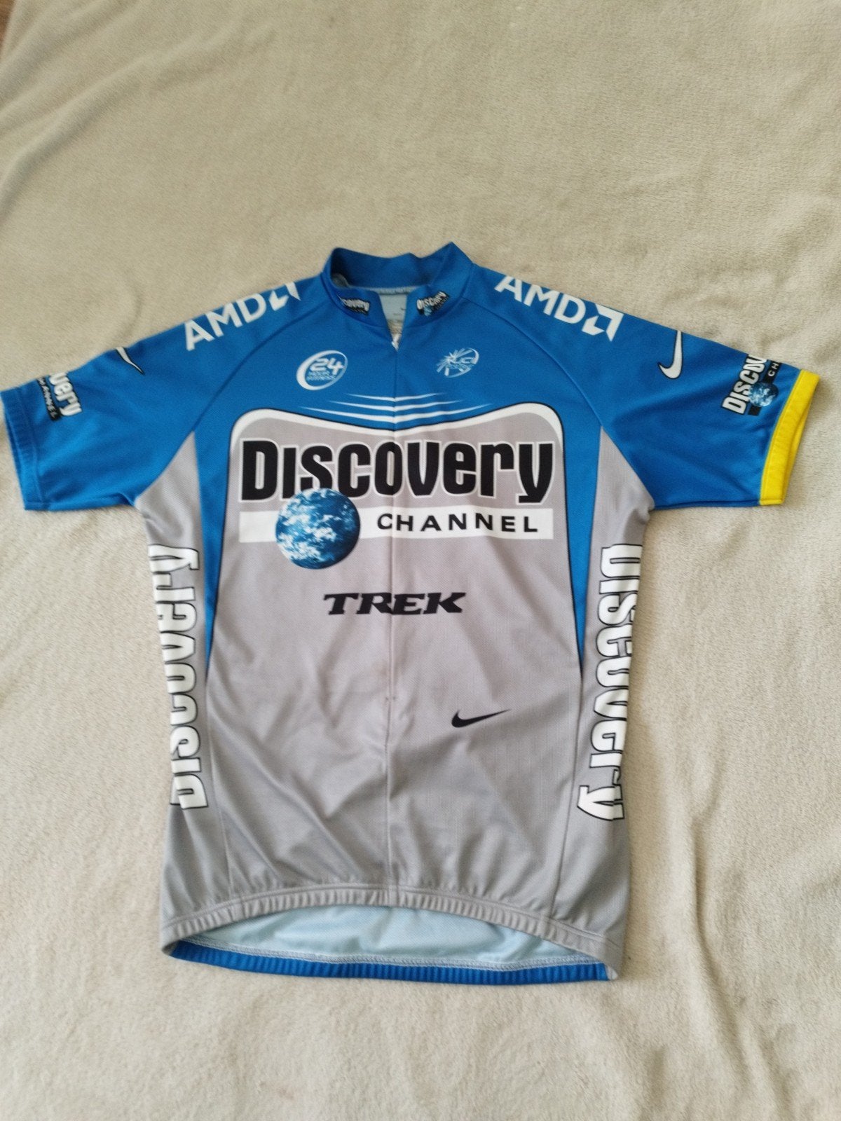 Bontrager Trek Discovery racefiets shirt Maat M, Fietsen en Brommers, Fietsaccessoires | Fietskleding, Gebruikt, Bontrager Trek