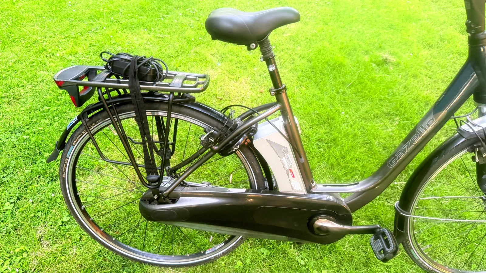 Mooie werkende unisex damesfiets E-bike Gazelle Impulse 49cm, Ophalen, Gebruikt, Velgrem, 47 tot 50 cm