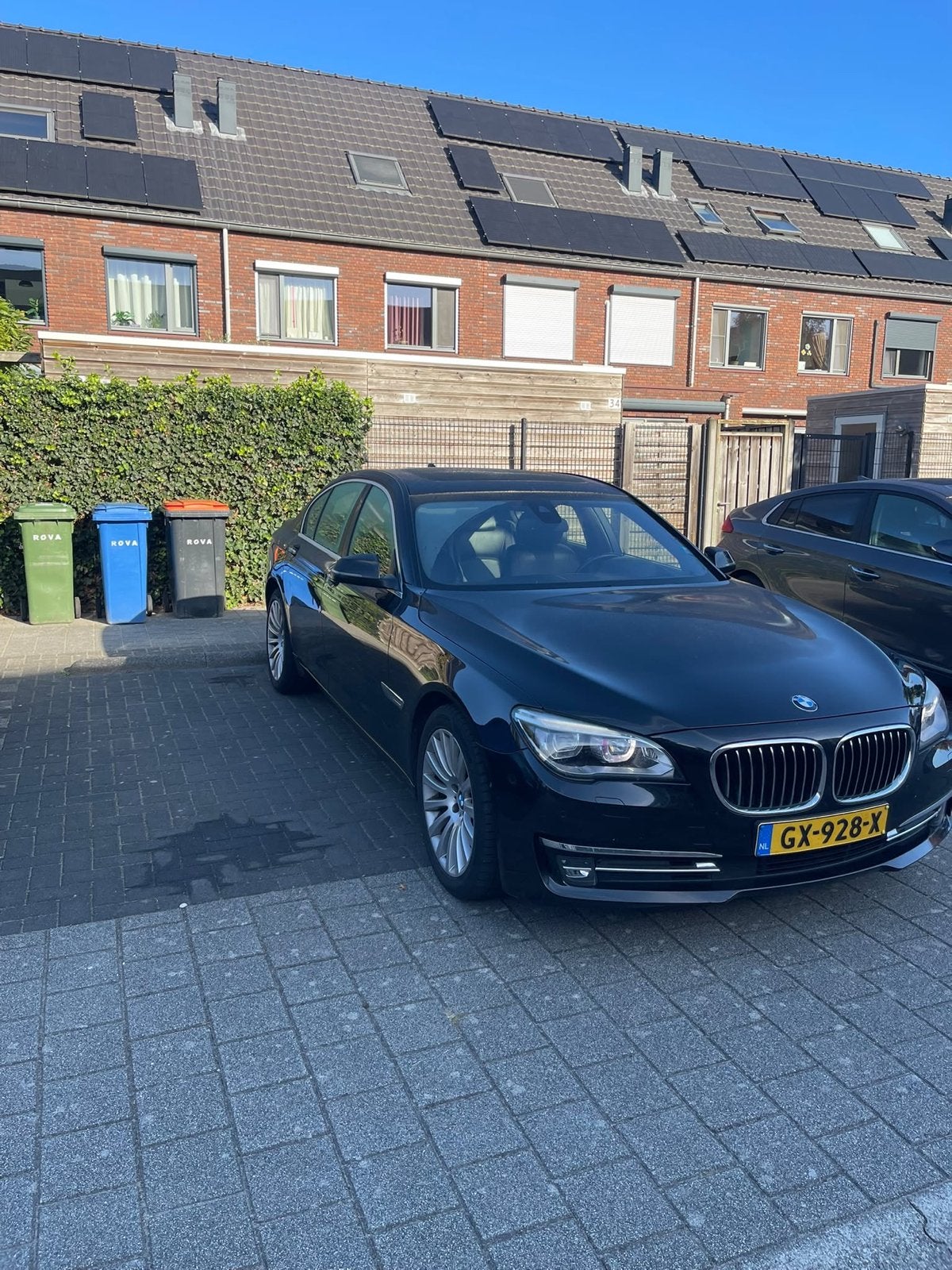 BMW 730D 2015 Zwart, Auto's, Automaat, Achterwielaandrijving, 2993 cc, 258 pk