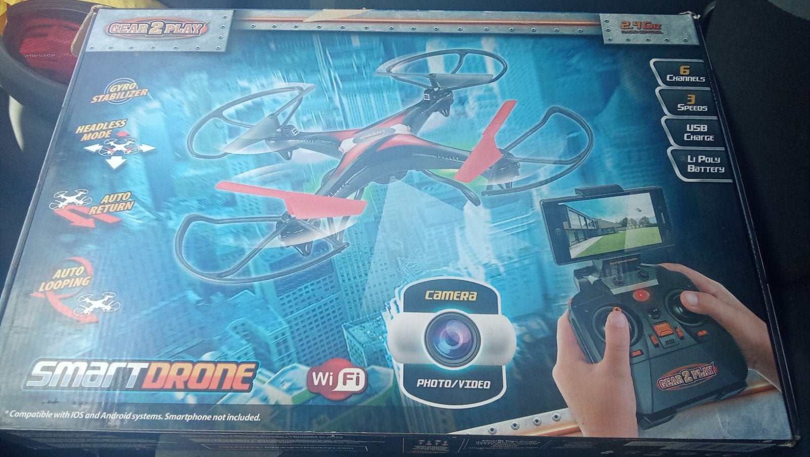 Gear2Play Smart Drone met Wifi, Ophalen, Nieuw