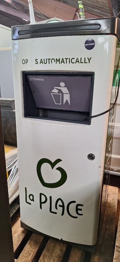Electrische sensor pers prullenbak, 40 liter of meer, Ophalen, Gebruikt, Kunststof