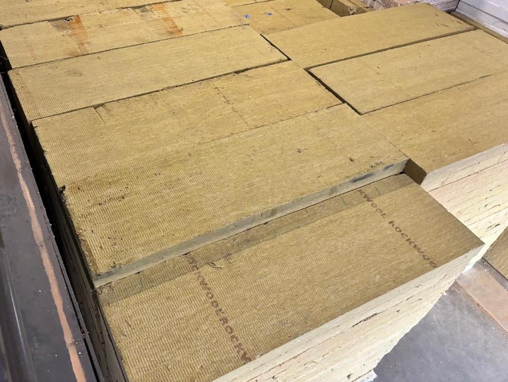 225 m² Rockwool isolatie platen 120 mm dik (brandklasse A1), Doe-het-zelf en Verbouw, Ophalen, Overige materialen, Technisch.advies@rockwool.nl
