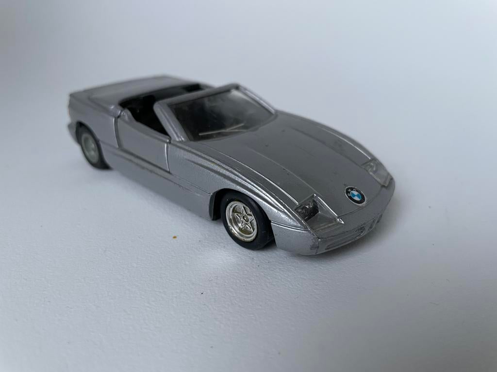 model BMW Z1, met ‘zakdeuren’ grijs, MCToy, 1/38, Ophalen of Verzenden, Gebruikt, Auto