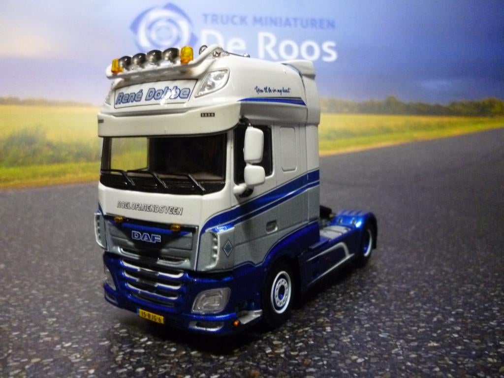 WSI DAF XF 106 Rene Dobbe, Hobby en Vrije tijd, Modelauto's | 1:50, Ophalen of Verzenden, Nieuw, Bus of Vrachtwagen, Wsi
