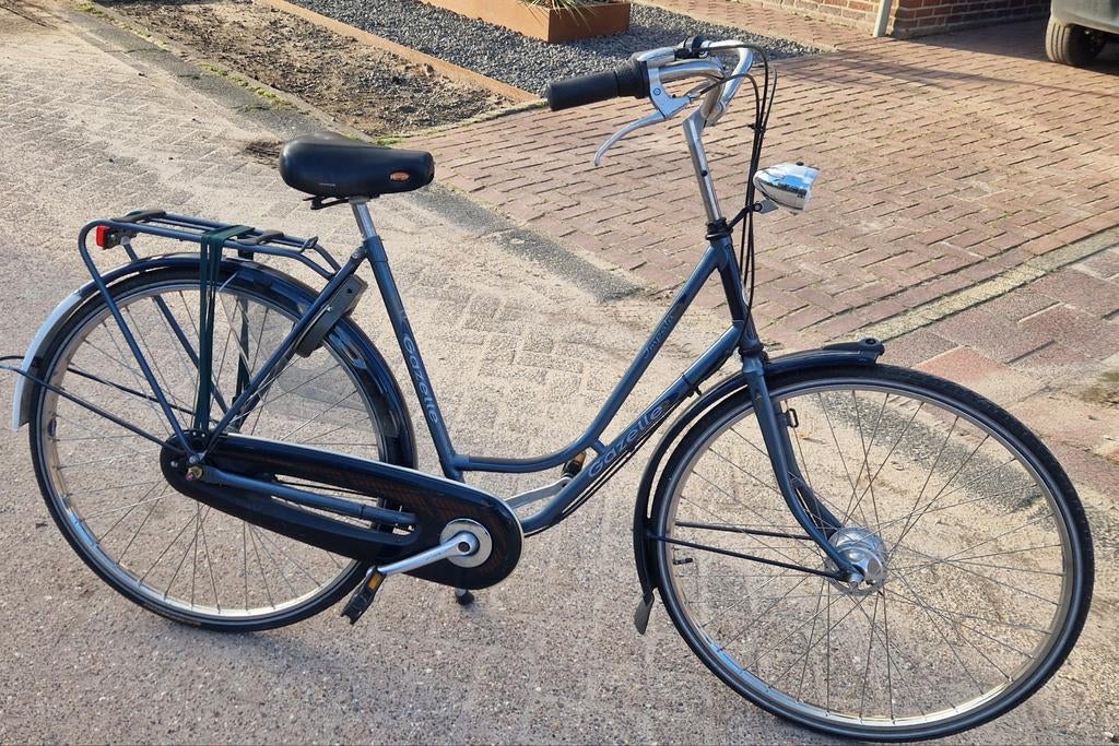 Damesfiets gazelle 28 inch, Fietsen en Brommers, Fietsen | Dames | Damesfietsen, Ophalen, Versnellingen, Gazelle, 53 tot 56 cm