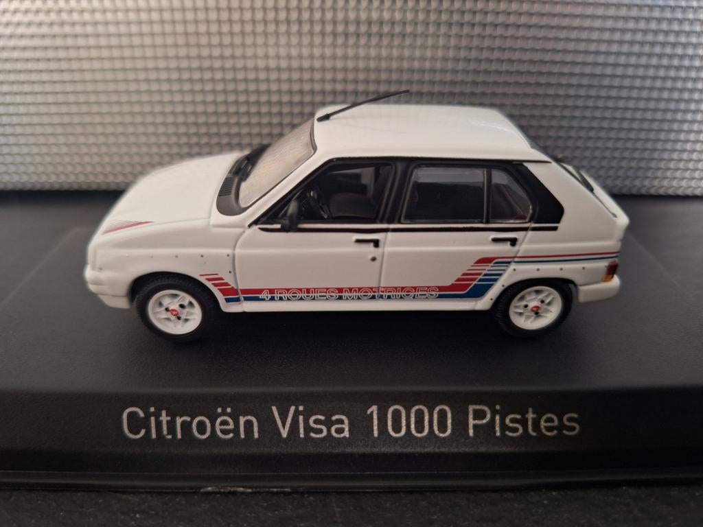 Citroën Visa 1000 Pistes 1983 Schaal 1:43, Hobby en Vrije tijd, Modelauto's | 1:43, Auto, Norev, Ophalen of Verzenden, Norev