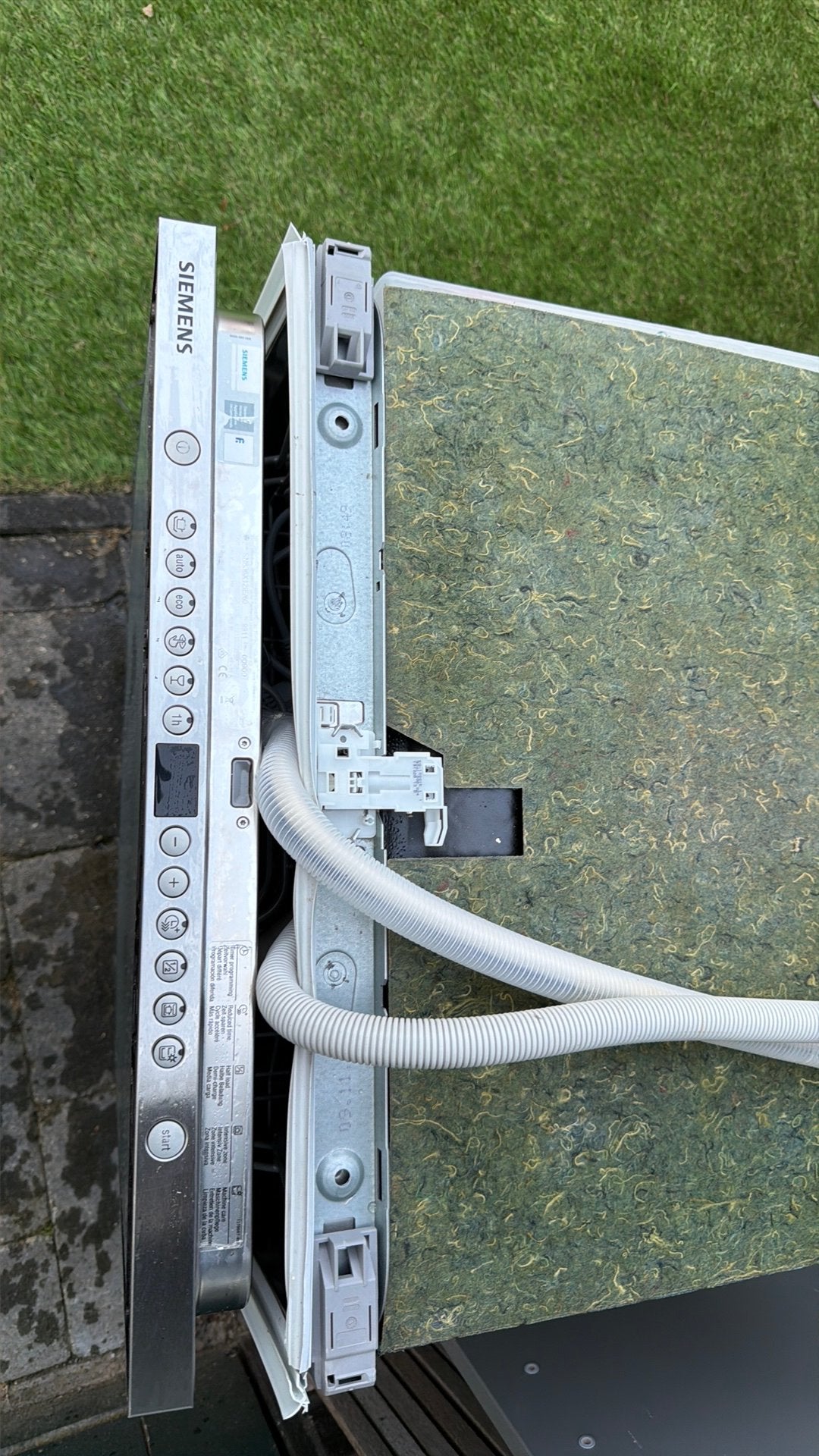 Siemens Sn836x12ie/60, Ophalen, Minder dan 85 cm, Zo goed als nieuw, Inbouw