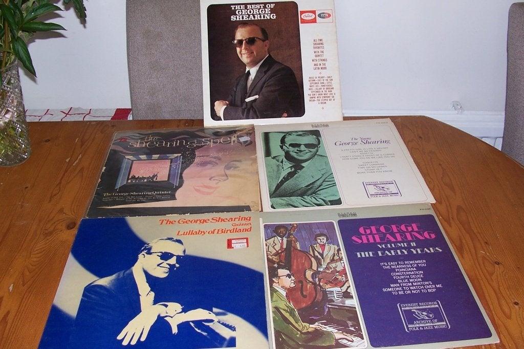 GEORGE SHEARING 5 LP'S, 1960 tot 1980, Gebruikt, Ophalen of Verzenden, 12 inch