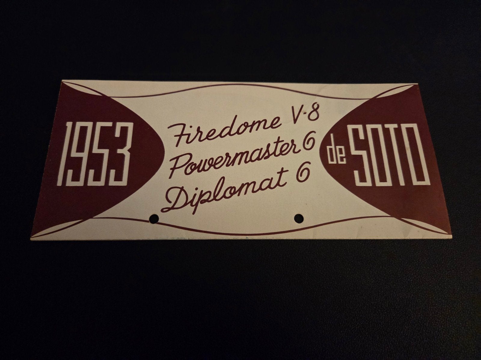 Brochure De Soto 1953 USA, Ophalen of Verzenden, Zo goed als nieuw, Overige merken