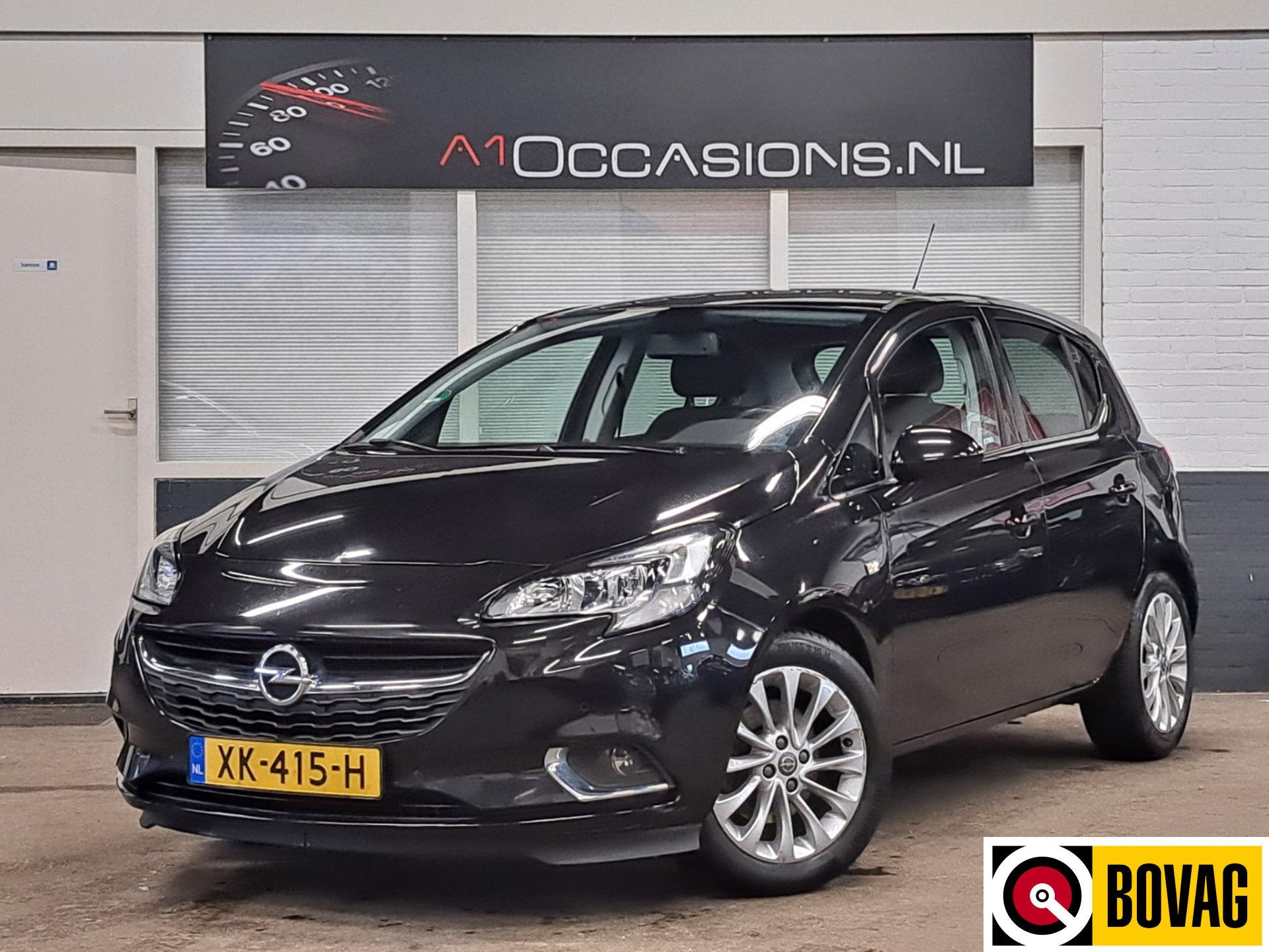 Opel Corsa 1.0 Turbo Online Edition + NAVI (bj 2019), Auto's, Opel, Voorwielaandrijving, Gebruikt, Euro 6, Leder en Stof