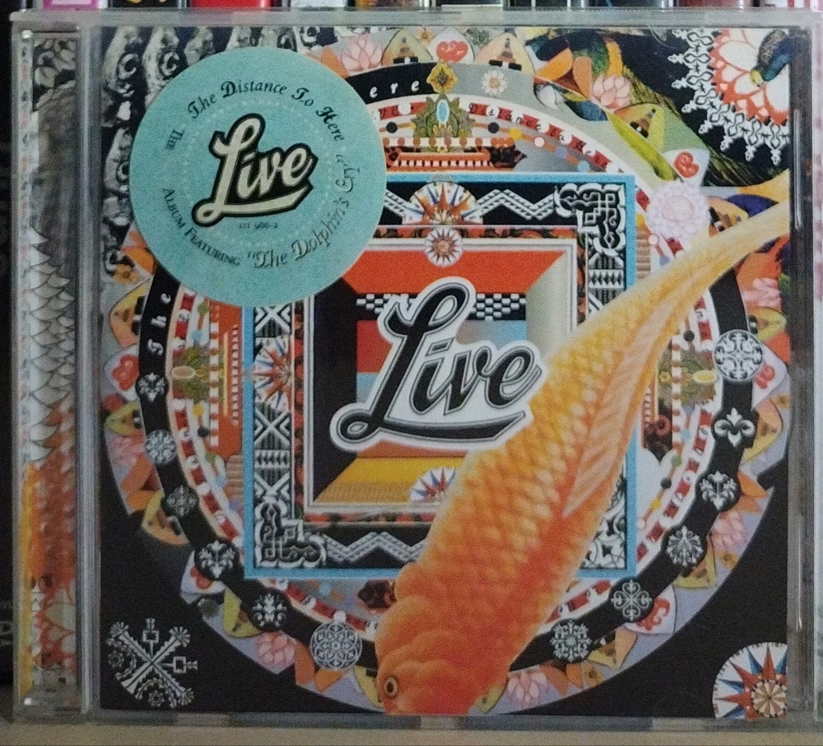 Live - The Distance to Here CD, Ophalen of Verzenden, Zo goed als nieuw, Poprock