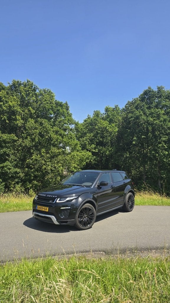 Range Rover Evoque 2.0 TD4 HSE NL AUTO | Pano| Leder| Camera, Auto's, Land Rover, Automaat, Startonderbreker, Zwart, Diesel