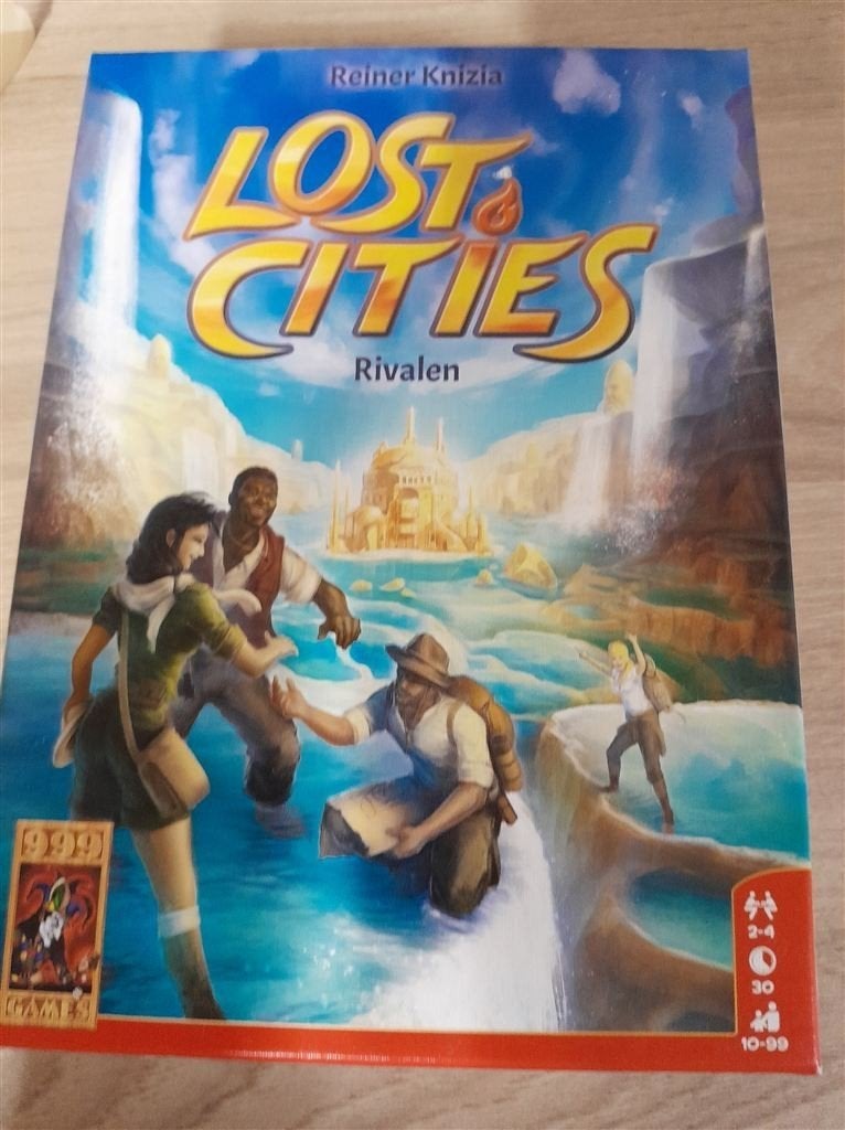 Lost cities Rivalen - 999 games - s3883, Verzenden, Zo goed als nieuw