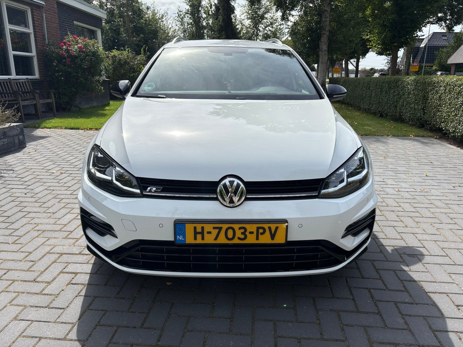 Volkswagen Golf Variant R-line 1.5 TSI 150pk 2020 Wit, Auto's, Voorwielaandrijving, Stof, 1498 cc, 4 cilinders