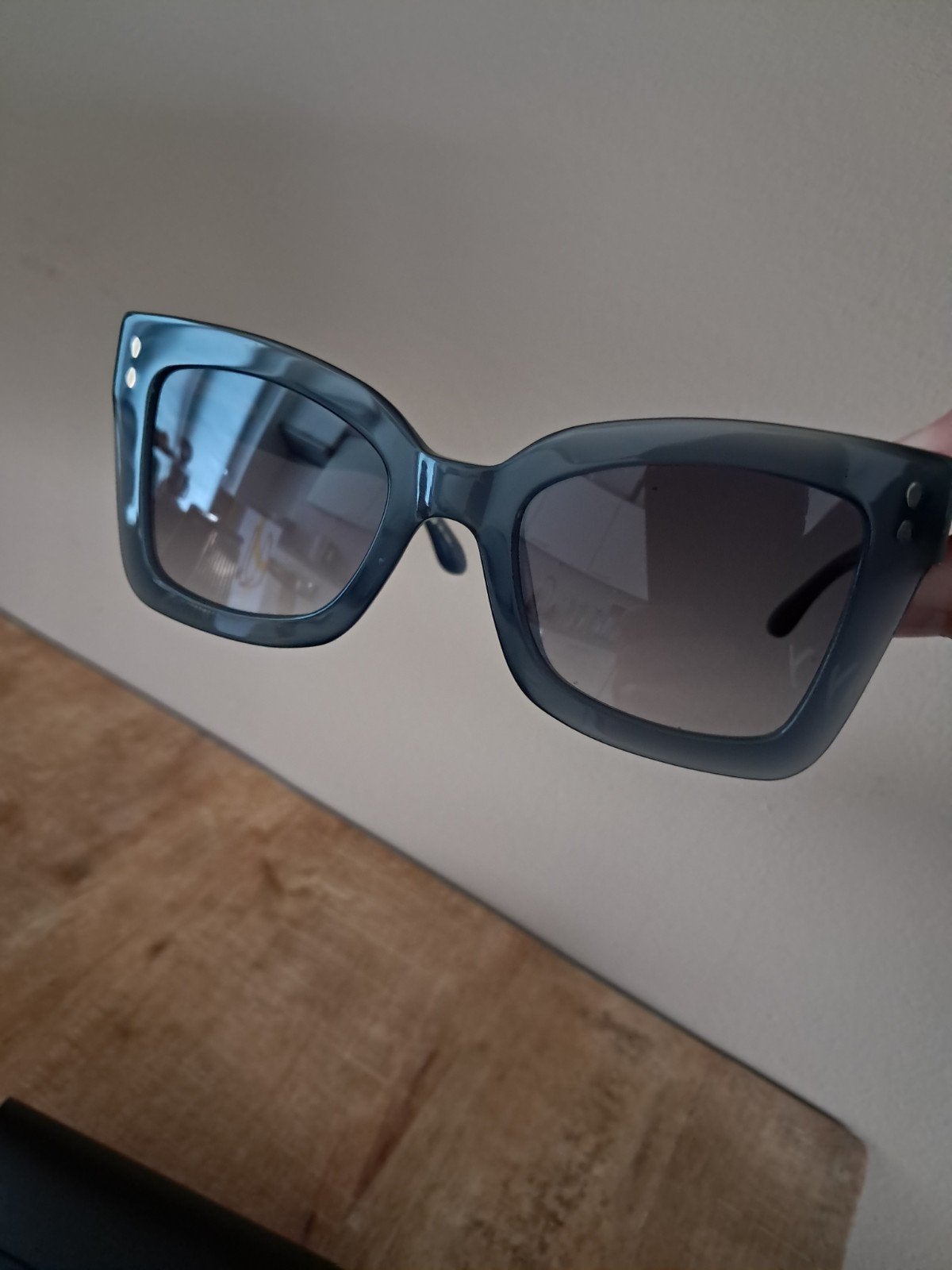 Zonnebril Isabel Marant blue/dark grey shaded, PJP/90, mt 52, Overige merken, Zonnebril, Blauw, Ophalen of Verzenden