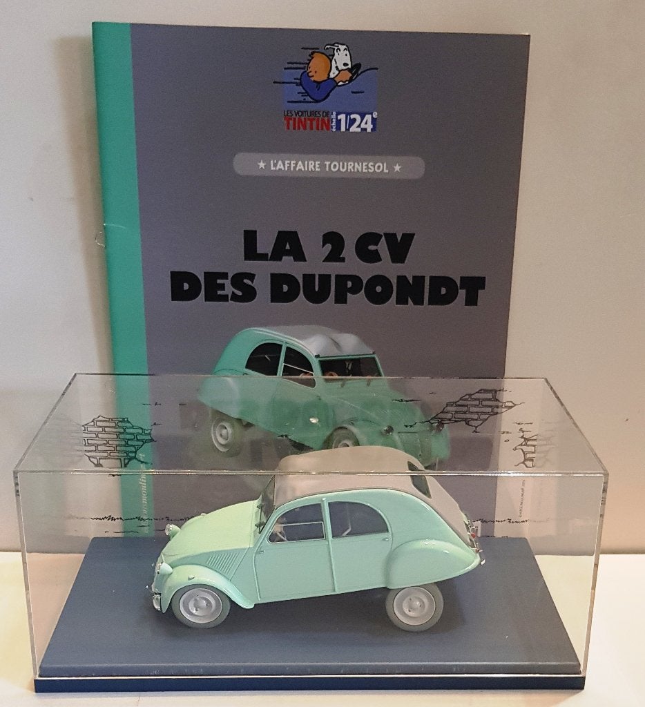 Les voitures de Tintin 1/24 N8, LA 2CV DES DUPONDT ", Verzenden, Kuifje, Nieuw, Beeldje of Figuurtje