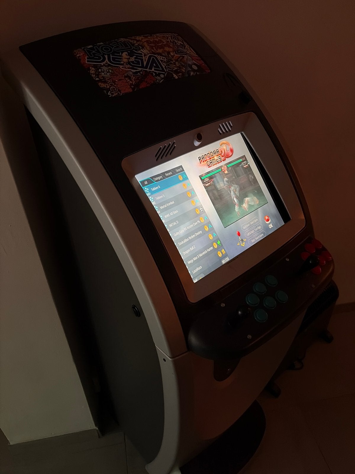 Arcade kast met meer dan 1000 spellen, Spelcomputers en Games, Spelcomputers | Overige, Zo goed als nieuw, Overige merken, Ophalen