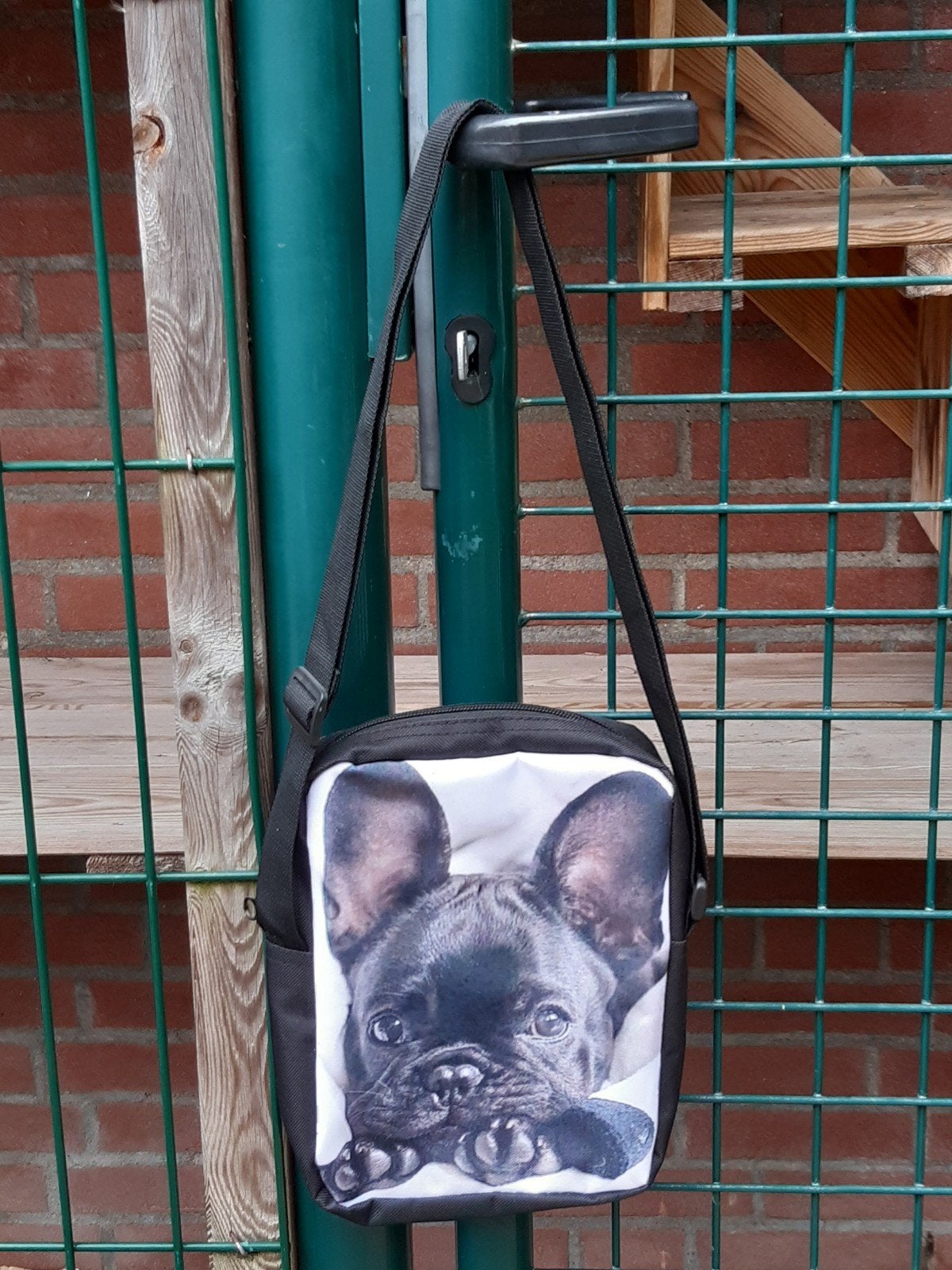 Franse Bulldog nylon schouder tasje nieuw, Ophalen of Verzenden, Nieuw