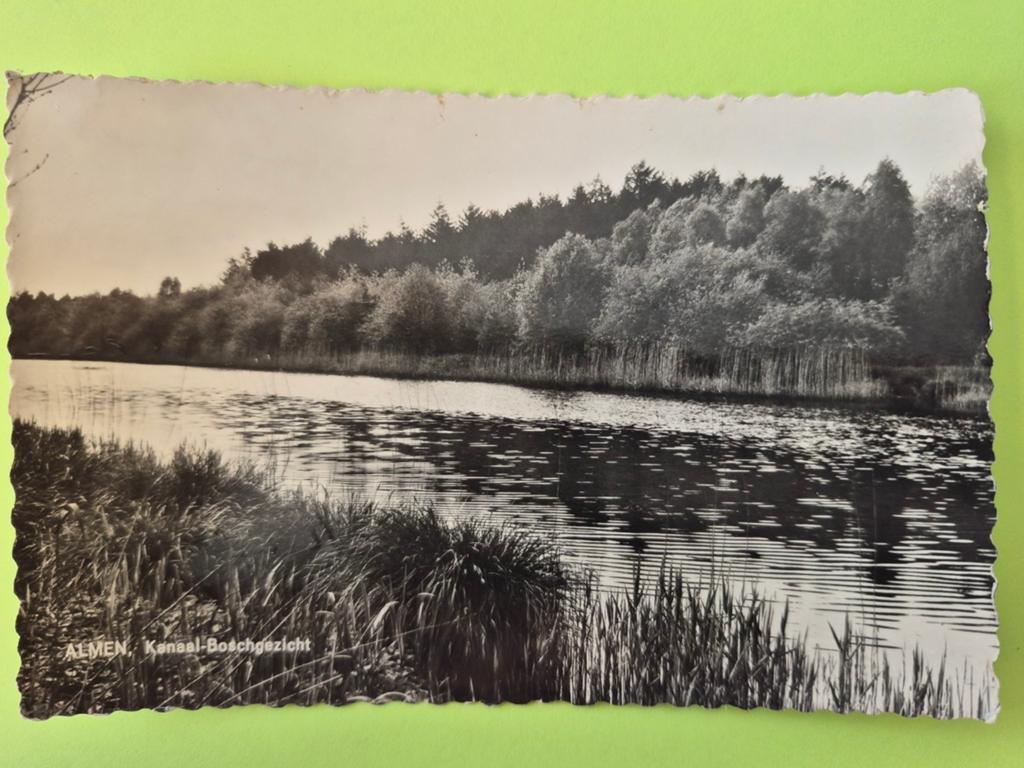 Kanaal Boschgezicht in Almen (gestempeld 1962?), Ophalen of Verzenden, 1960 tot 1980