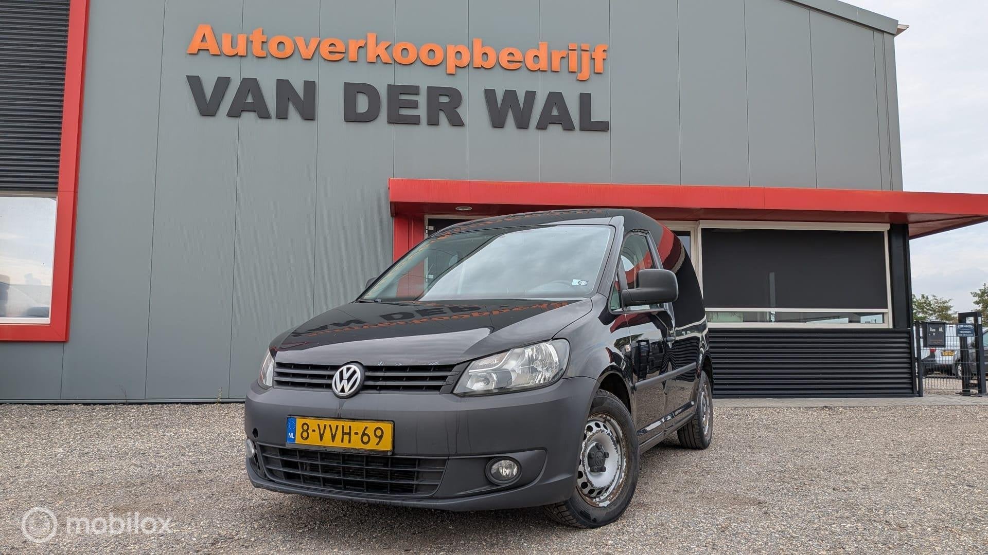 Volkswagen Caddy Bestel 1.6 TDI, Euro 5, Stof, Gebruikt, Zwart