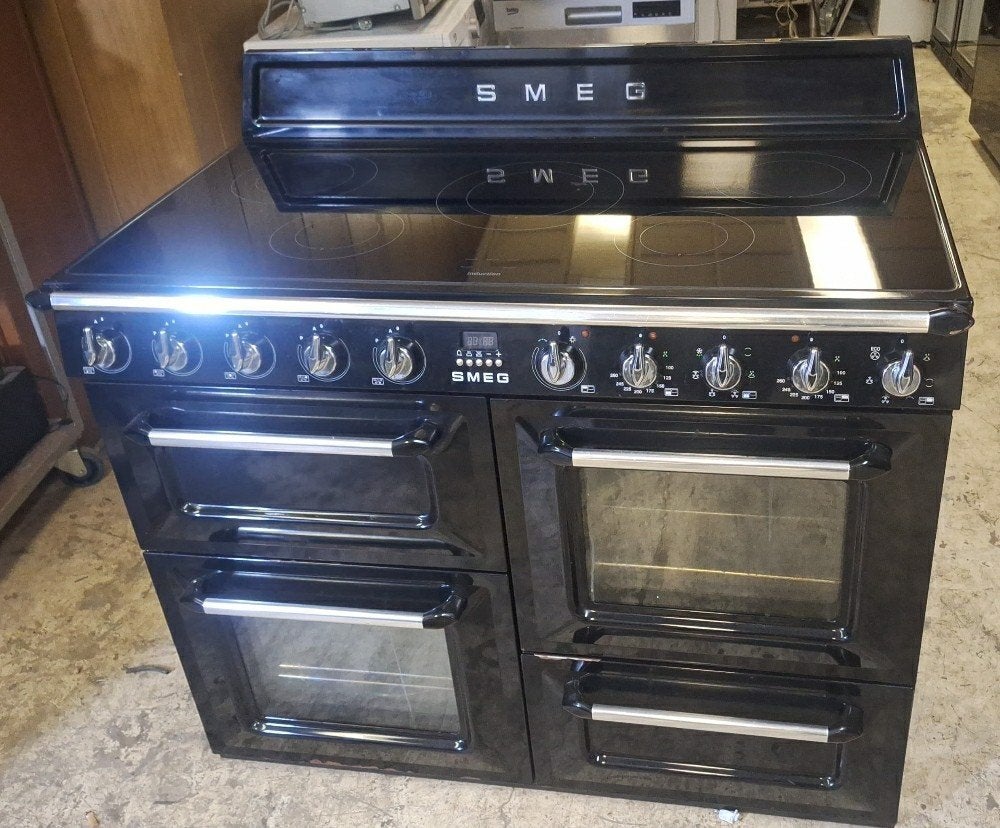 Smeg inductie fornuis inductie 110cm, Witgoed en Apparatuur, Ophalen, 60 cm of meer, Zo goed als nieuw, Inductie