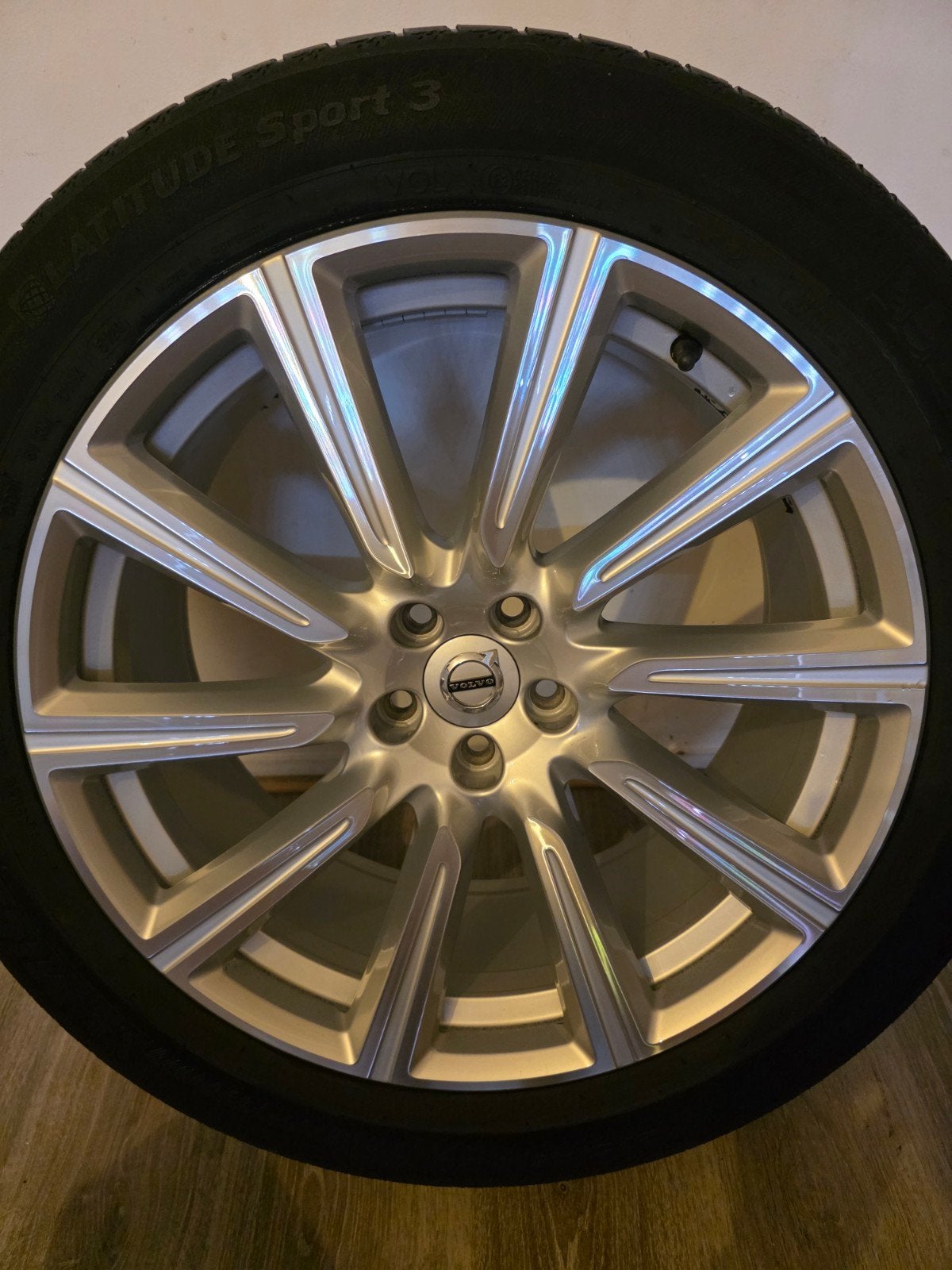 Volvo Inscription Velgen 20" XC90/V90 met Michelin Banden, Gebruikt, Banden en Velgen, Ophalen of Verzenden, 20 inch