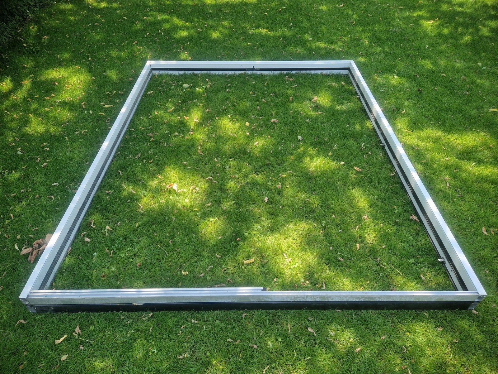 Witte aluminium schuifpui, Ophalen, Schuifdeur, Glas, 120 cm of meer