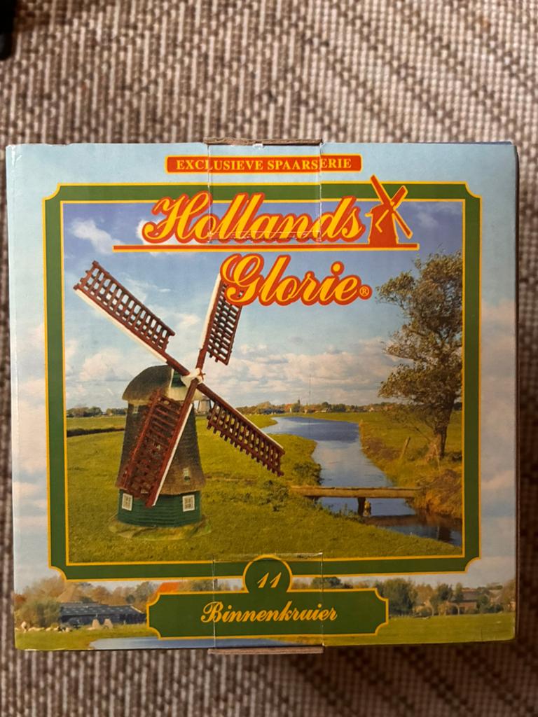 Hollands Glorie Molen Binnenkruier - Exclusieve Spaarserie, Verzamelen, Overige Verzamelen, Nieuw, Ophalen of Verzenden