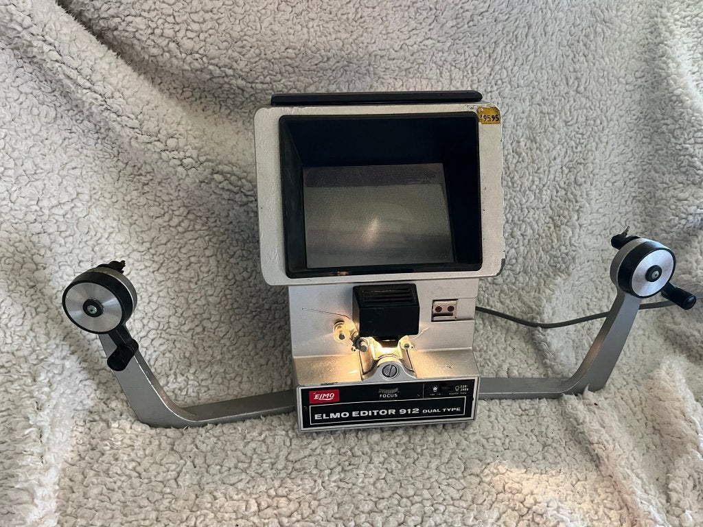 Elmo Editor 912 Dual Type Filmviewer, Ophalen of Verzenden, 1960 tot 1980, Overige typen