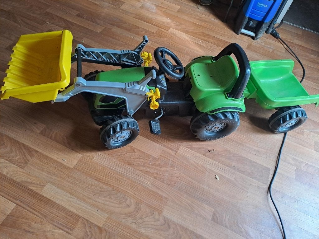 Traktor met aanhanger, Ophalen, Gebruikt