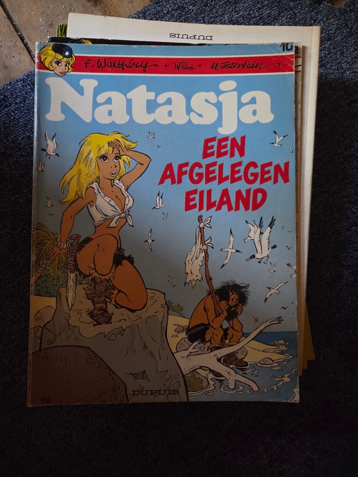 Natasja - Een Afgelegen Eiland (Stripboek), Boeken, Stripboeken, Eén stripboek, Ophalen, Gelezen, F. Walthéry, W. Wasterlain