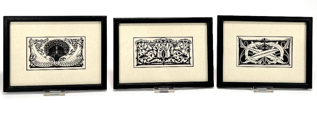 531. Houtsneden, G.W. Dijsselhof, 1928, Antiek en Kunst, Ophalen of Verzenden