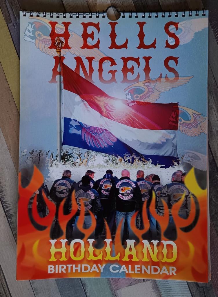 Hells Angels verjaardagskalender birthday calendar, Ophalen of Verzenden, Nieuw