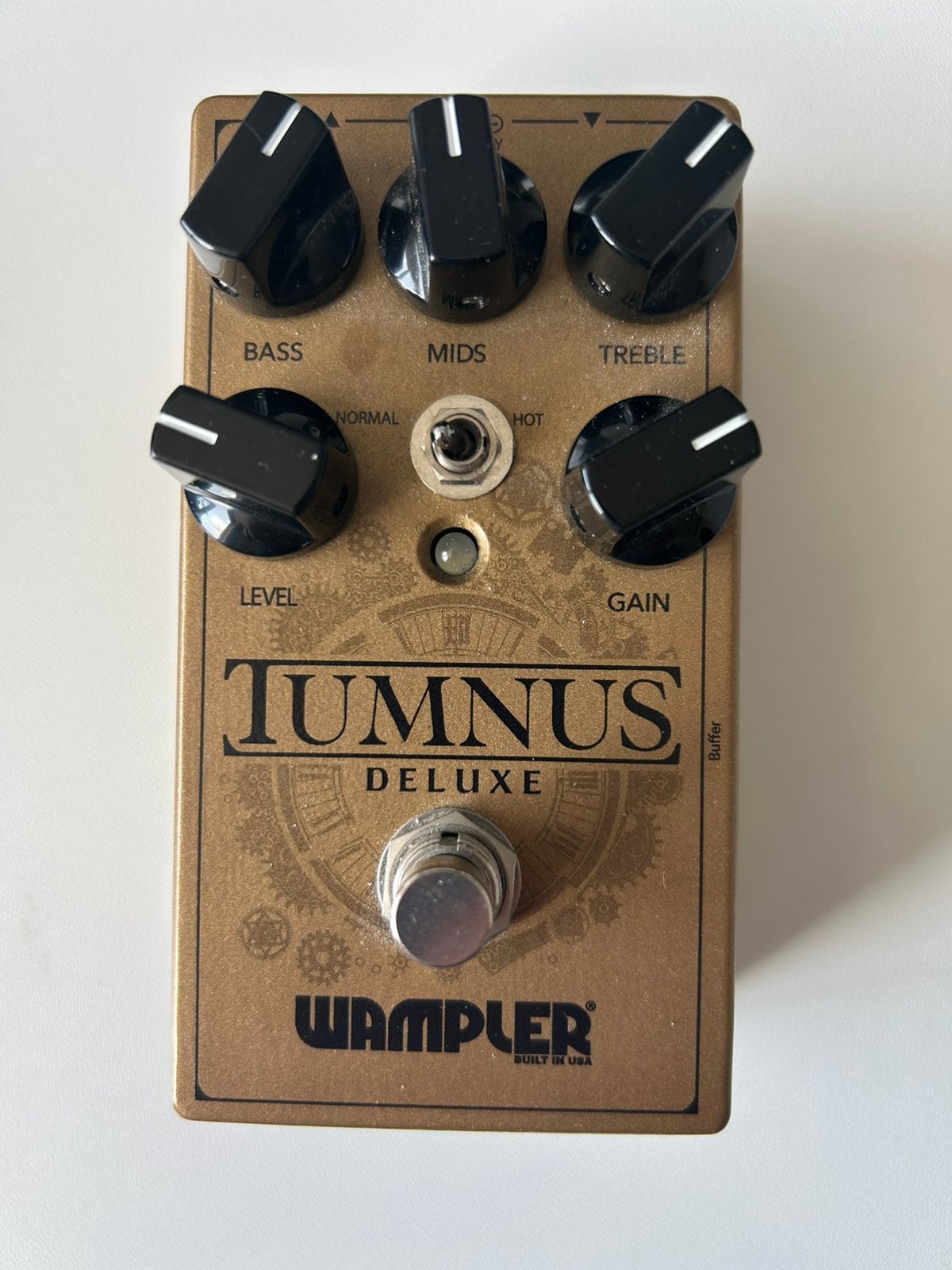 Wampler Tumnus deluxe v2, Muziek en Instrumenten, Effecten, Ophalen of Verzenden, Zo goed als nieuw, Distortion, Overdrive of Fuzz