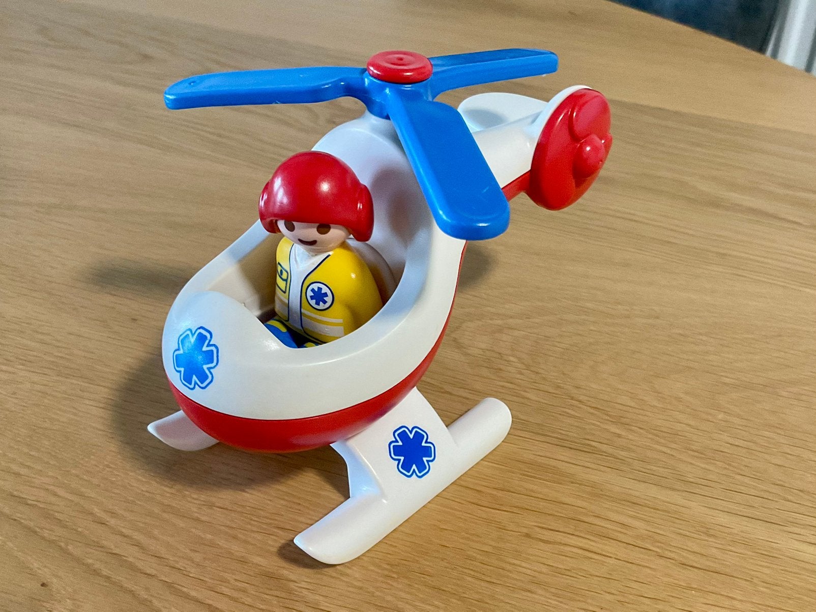 Playmobil 123 : Reddings Helikopter, Ophalen, Gebruikt