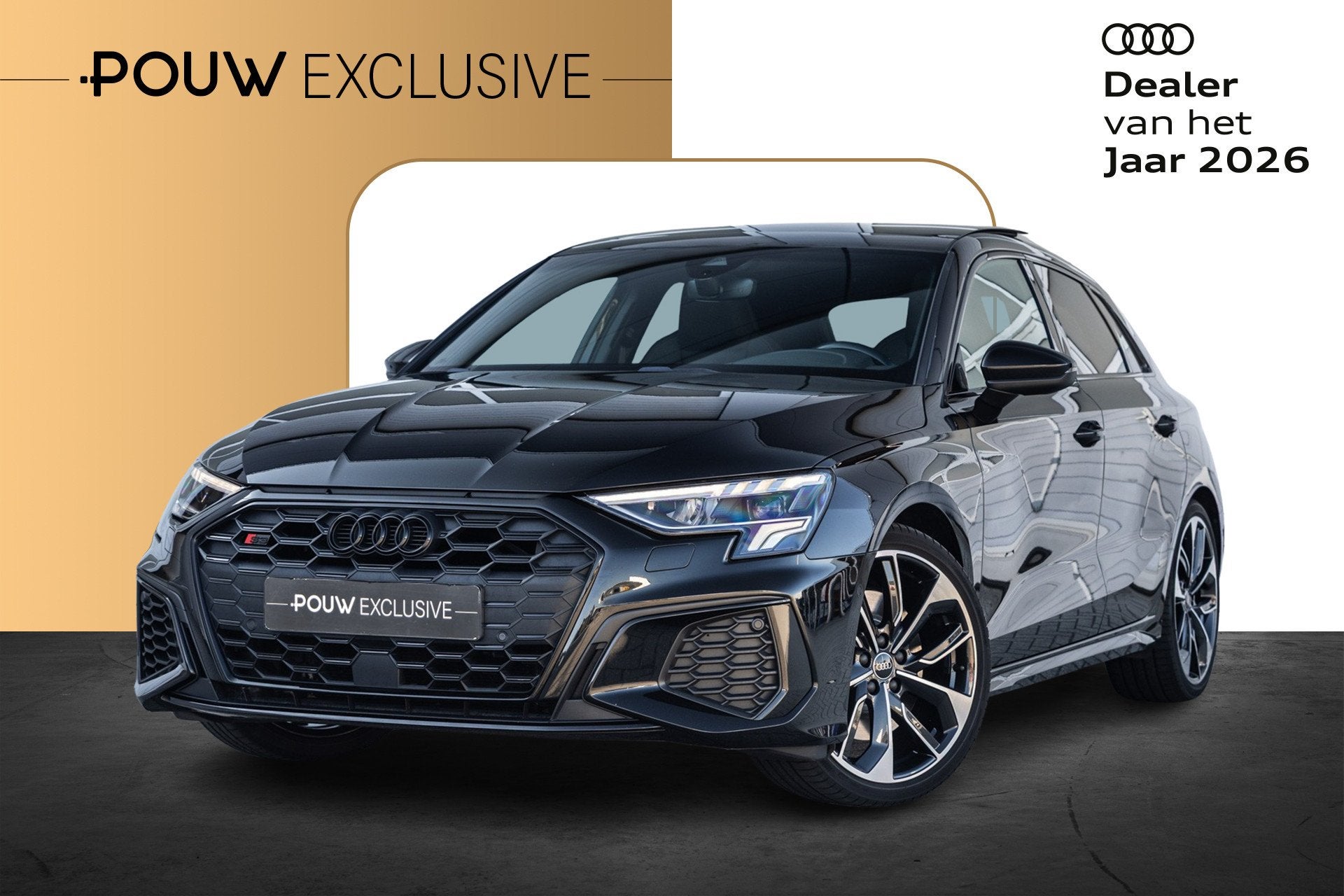 Audi S3 Sportback 2.0 TFSI 310pk quattro | Panoramadak | B&O, Auto's, Automaat, S3, Gebruikt, 4 cilinders
